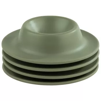 APS EGGY kiaušinių taurelių rinkinys, 4 vnt., žalios spalvos melaminas, 85 mm skersmuo, tinka plauti indaplovėje 85295