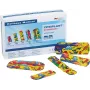 Holthaus Medical YPSIPLAST 40790 spalvotų pleistrų rinkinys, 50 vnt., hipoalerginis, atsparus vandeniui, be latekso