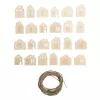 Rayher Advent Calendar Numbers Wood 1-24 Natural (46812505)