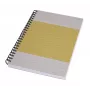 SIGEL Quicknote SN500 sąsiuvinis A5 su linijomis, ryškiai geltonas/geltonai pilkas minkštas viršelis, 160 psl.