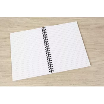 SIGEL Quicknote SN500 sąsiuvinis A5 su linijomis, ryškiai geltonas/geltonai pilkas minkštas viršelis, 160 psl.