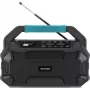 TechniSat VIOLA 231 OD DAB+ ir FM statybvietės radijas su Bluetooth, atsparus vandens purslams IPX4, juodas