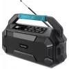 TechniSat VIOLA 231 OD DAB+ ir FM statybvietės radijas su Bluetooth, atsparus vandens purslams IPX4, juodas