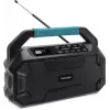 TechniSat VIOLA 231 OD DAB+ ir FM statybvietės radijas su Bluetooth, atsparus vandens purslams IPX4, juodas