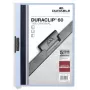 DURABLE Duraclip 6 mm suspaudimo segtuvas A4 mėlynas (25 vnt.)