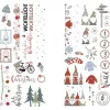 Rayher Dekoartikel perkeliamosios plėvelės Nordic Winter, įvairiaspalvės, 2 lapai (31663000)