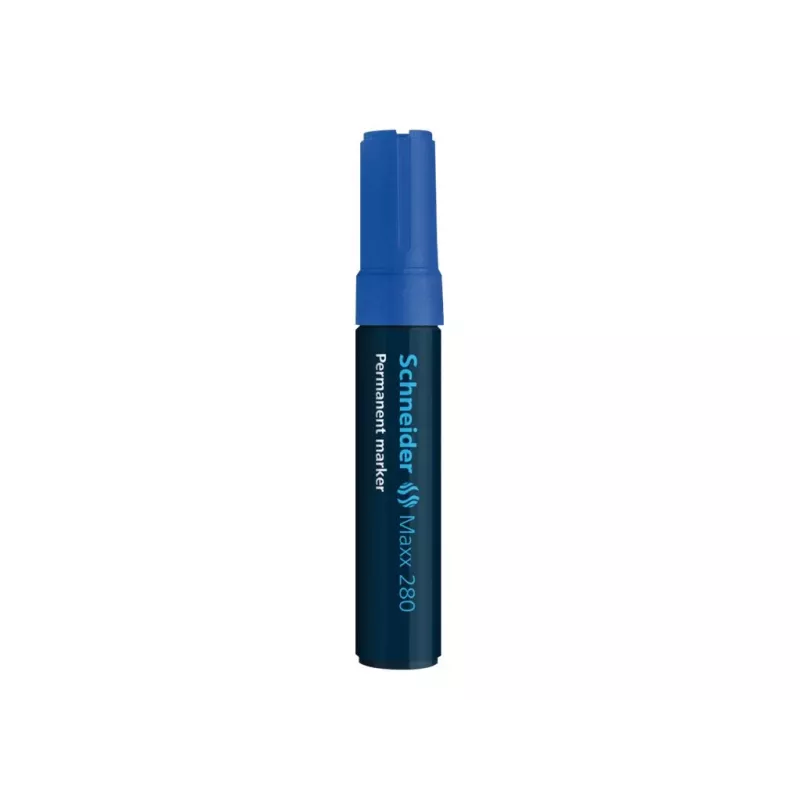 Schneider Maxx 280 nuolatinis žymeklis, kaltinio antgalio, 4-12 mm, mėlynas 128003