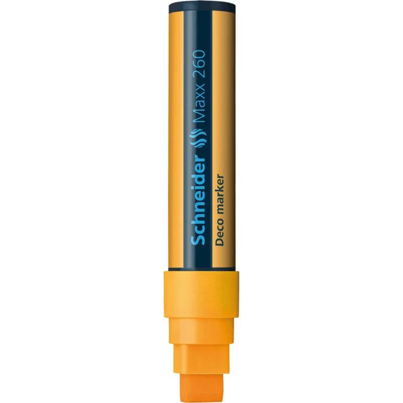 Schneider Maxx 260 Deco Chalk Marker, 5-15 mm, oranžinis 126006