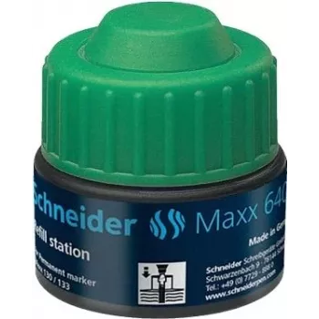 Schneider Maxx 640 Žymeklio Papildymo Rašalas Žalias 30 ml 164004