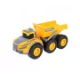 Dickie Toys Volvo A60H šarnyrinis savivartis 1:24 mastelio statybos transporto priemonė su šviesos ir garso efektais 203723007