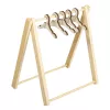 Rayher Gnome Mini Clothes Rack, Natural, 1 rinkinys 46814505