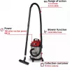 Einhell TC-VC 1540 S šlapio ir sauso siurbimo dulkių siurblys 15 L 1500 W 2347405