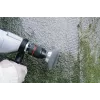 Wolfcraft 2108000 puodelinis šepetys su 1/4 colio (6,3 mm) kotu, 50 mm mazguota plienine viela, 12500 RPM