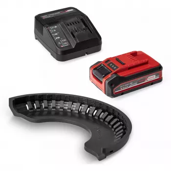 Einhell TE-AG 18/125-2 Li akumuliatorinis kampinis šlifuoklis 18V 125mm su 4.0Ah baterija ir įkrovikliu 4431190