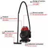 Einhell TC-VC 3055 A šlapio ir sauso siurbimo dulkių siurblys 30 L nerūdijančio plieno 1500 W 2347430