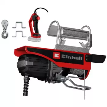 Einhell 2255161 belaidis lyninis keltuvas 250/500 kg, 18 V Power X-Change, bešepetėlis, 12 m lynas