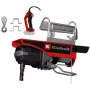 Einhell 2255161 belaidis lyninis keltuvas 250/500 kg, 18 V Power X-Change, bešepetėlis, 12 m lynas