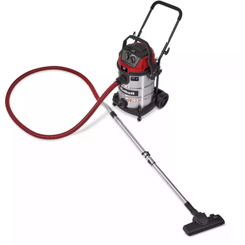Einhell TE-VC 3080 SACL šlapio ir sauso siurbimo dulkių siurblys 30 L, L klasės dulkių sertifikatas, 2347440