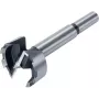 Wolfcraft 1002000 Forstner grąžtų rinkinys, 5 dalių, 15–35 mm, anglinis plienas, dantyta pjovimo briauna, plastikiniame dėkle