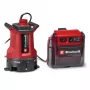 Einhell GE-DP 36/35 LL Li-Solo PXC akumuliatorinis nešvaraus vandens siurblys 14000 l/h 9 m 4181610