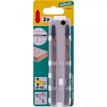 Wolfcraft 2324000 dėlionės pjūklo geležtė HCS 130 mm T-koto 1 vnt.