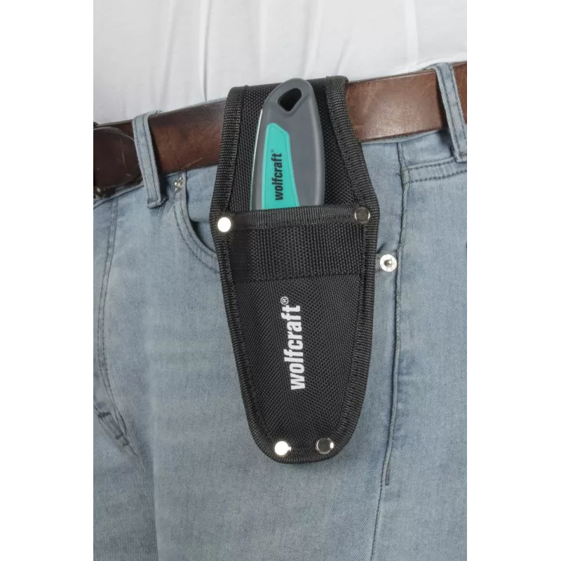 wolfcraft nailoninis peilio dėklas prie juosmens (4281000)