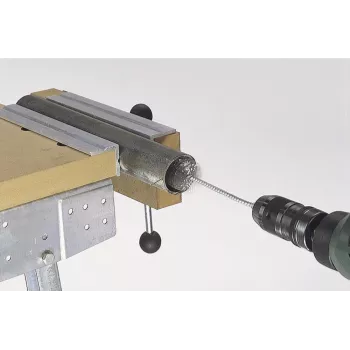 Wolfcraft cilindrinių šepečių rinkinys 2127000, 3 dalių, 15/20/25 mm, plieninė viela, šešiakampis kotas