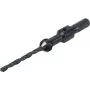 Wolfcraft 2545000 grąžtas įdubimams su šešiakampiu kotu, 12 mm, 5 ašmenų, 90°