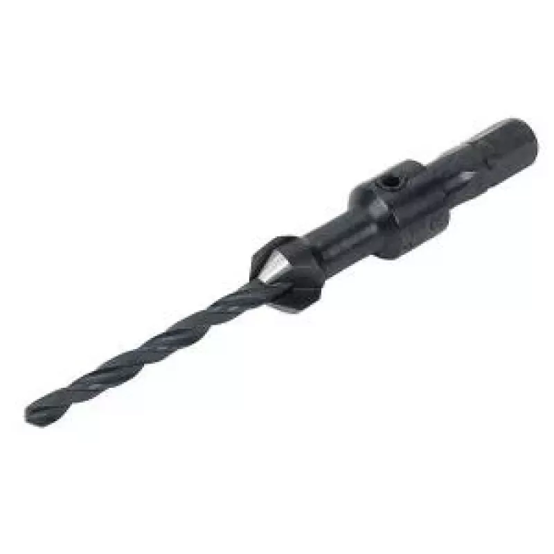 Wolfcraft 2545000 grąžtas įdubimams su šešiakampiu kotu, 12 mm, 5 ašmenų, 90°