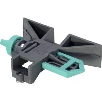 Wolfcraft 5221000 kreipiančiosios atrama, plastikinė, juoda
