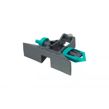 Wolfcraft 5221000 kreipiančiosios atrama, plastikinė, juoda