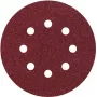Wolfcraft 3180000 kibiosios juostos šlifavimo diskai, 125 mm, grūdėtumas 24, 5 vnt.