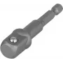 Wolfcraft 2414000 adapteris 1/4 inch pavarai į 1/2 inch lizdą, 72 mm, chromo vanadžio plienas