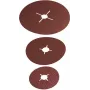 Wolfcraft 2476000 šlifavimo diskų rinkinys, 115 mm, neperforuoti, grūdėtumas P24/P40/P60/P100, 10 vnt.