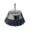 Wolfcraft nailono kaušelinis šepetys, 1/4 inch (6,3 mm) kotas, 50 mm skersmuo, 4500 RPM 2729000