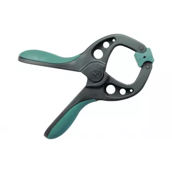 wolfcraft FZ 40 spyruoklinis spaustukas 40 mm, pilkos ir turkio spalvos, 3630000