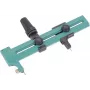 Wolfcraft 4151000 apskritimų pjovimo priedas gręžtuvui, 30–120 mm skersmuo, 30 mm gylis, HSS peiliai, 8 mm kotas