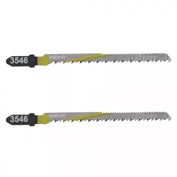 Wolfcraft 3546000 T 101 B dėlionės peiliukai, T formos kotas, HCS, 100 mm, 2 vnt.