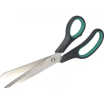 Wolfcraft 4117000 buitinės žirklės 250 mm juodos-žalios