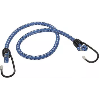 Wolfcraft 3293000 Expander elastingas virvelis 0,5 m x 6 mm, 2 kabliukai, juodas