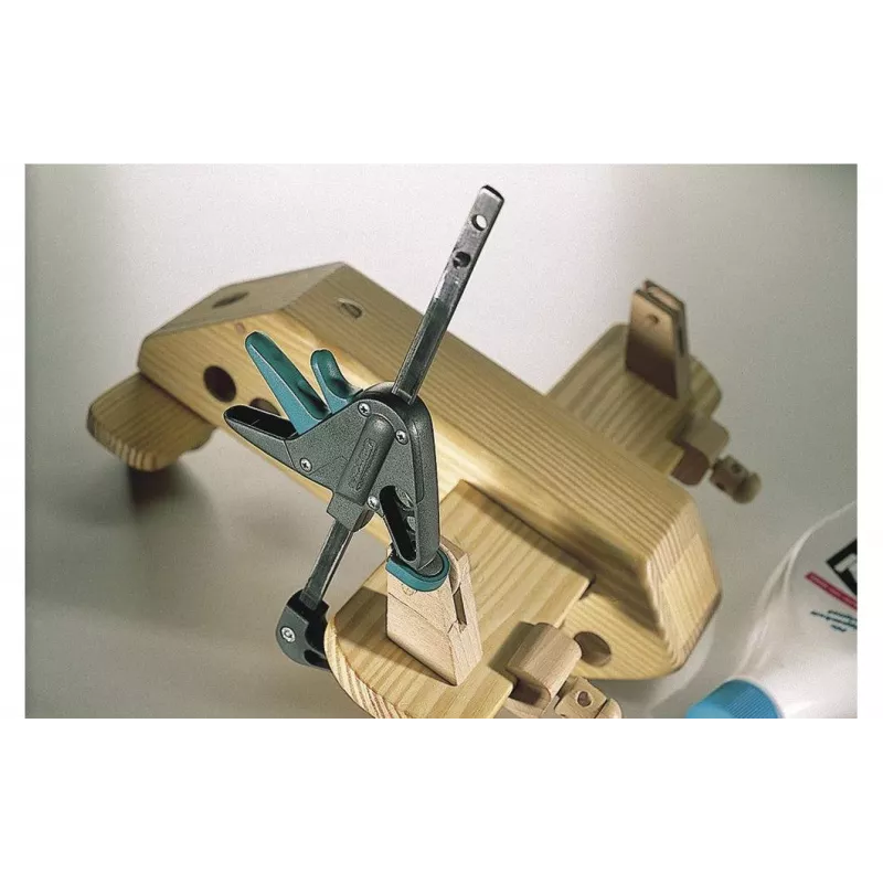 Wolfcraft EHZ Mini vienos rankos spaustukas 3455100, 110 mm suspaudimo plotis, 40 mm gerklės gylis