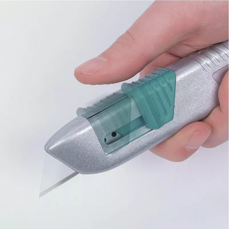 wolfcraft Safety Knife 4134000 peilis su automatiniu geležtės įtraukimu
