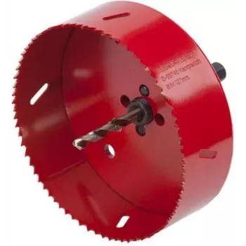 wolfcraft 5495000 HSS bi-metalo kiaurymų pjūklas, 20 mm skersmens, 38 mm pjovimo gylio, skirtas medienai, metalui, plastikams, gipso kartonui
