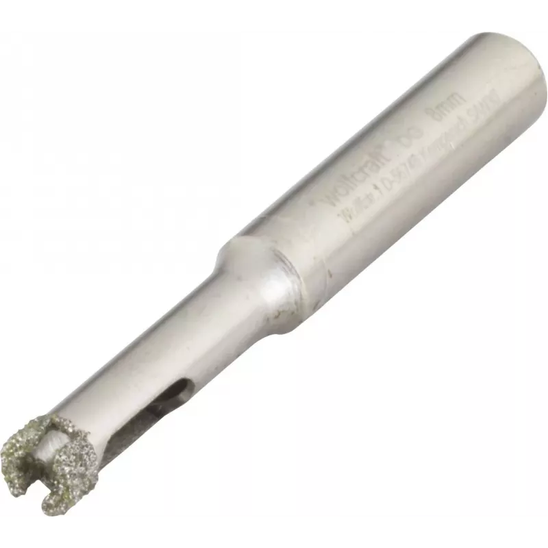 wolfcraft 5917000 deimantinis grąžtas 6 mm porcelianui, glazūruotoms plytelėms, granitui