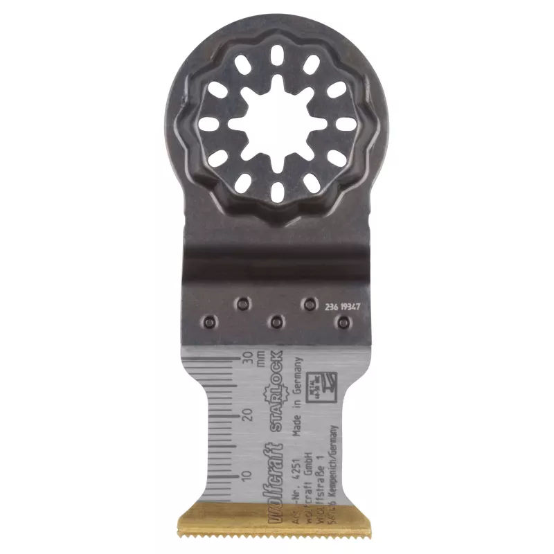Wolfcraft 4251000 įleidimo pjūklo ašmenys 32 mm, 1 vnt.
