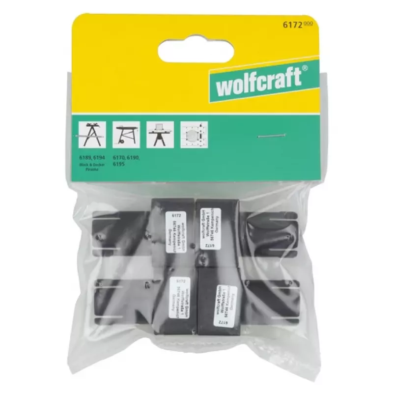 wolfcraft 6172000 prispaudimo žandų rinkinys Master darbastalių