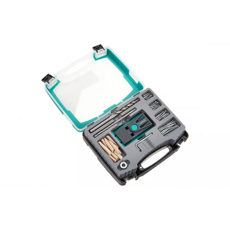 Wolfcraft grąžtų kreiptuvas paslėptoms vyriams 4642100