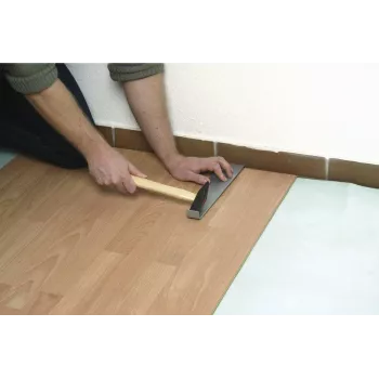 Wolfcraft Zugeisen 6927000 grindų traukimo strypas laminatui, parketui ir vinilui