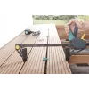 Wolfcraft 6985000 sraigtinis spaustuvas, 450 mm suspaudimo plotis, 120 kg suspaudimo jėga
