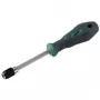 Wolfcraft Workshop atsuktuvas su 1/4 inch (6,3 mm) antgalių laikikliu, magnetiniu laikikliu, 2 komponentų ergonomiška rankena, chromo vanadžio plieno kotu, 155 mm ilgio 8725000